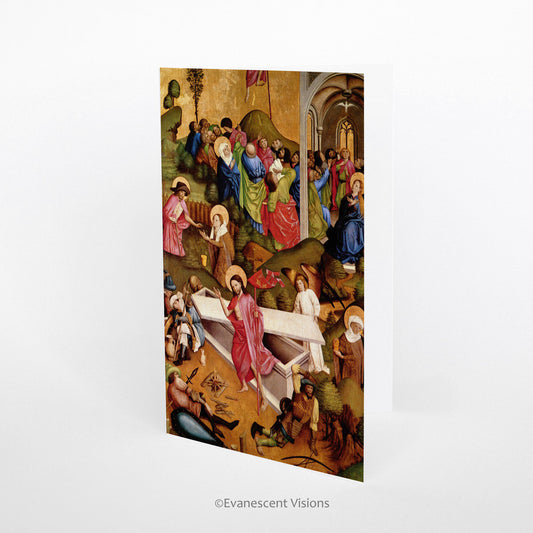Schöppinger Altarpiece Religious Easter Cards, Pack of 10, Personalised or Blank