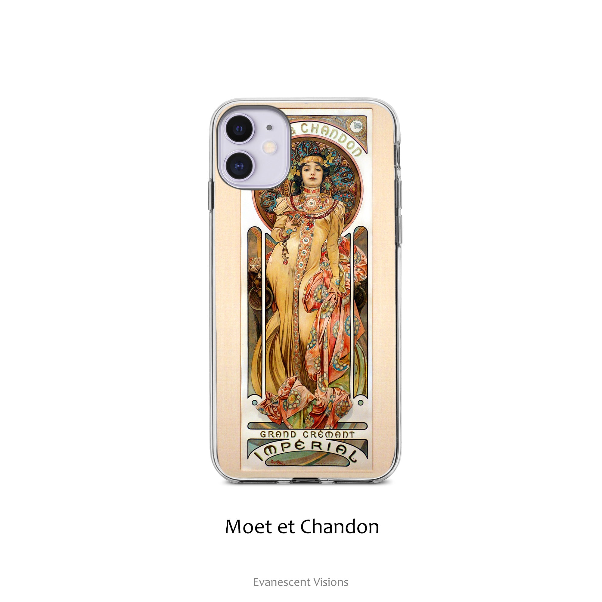 Art Nouveau Cases for iPhones Alphonse Mucha s Autumn or Chandon