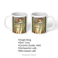 left and right side of the much autumn design 11oz glossy fine art mug