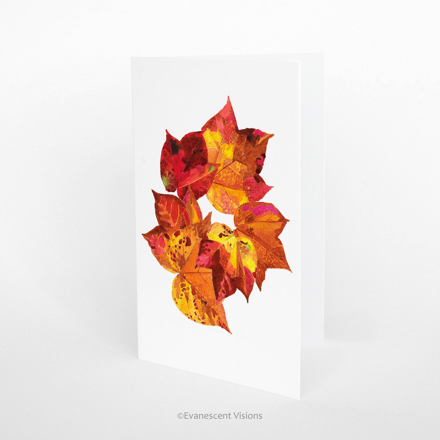 Autumn Leaves Greeting Card
