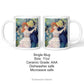 Personalised Art Mug for Anniversary or Valentine's Day with product details