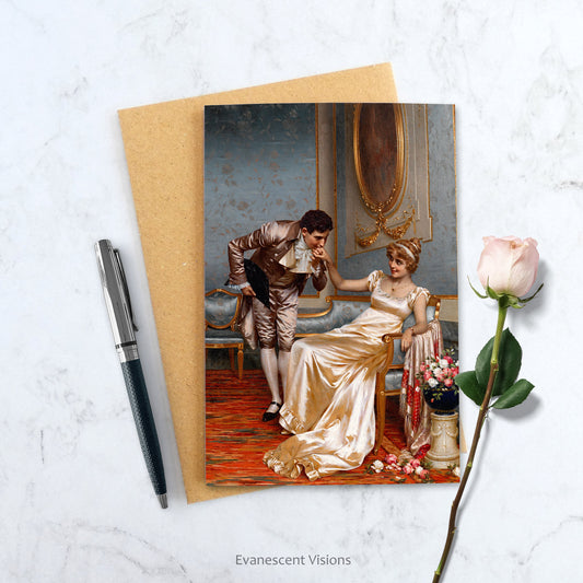 Reggianini The Suitor love , anniversary, or valentine card