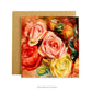 Renoir Roses Fine Art Greeting Card witih envelope