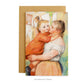 Renoir Mother and Child Fine Card with envelope