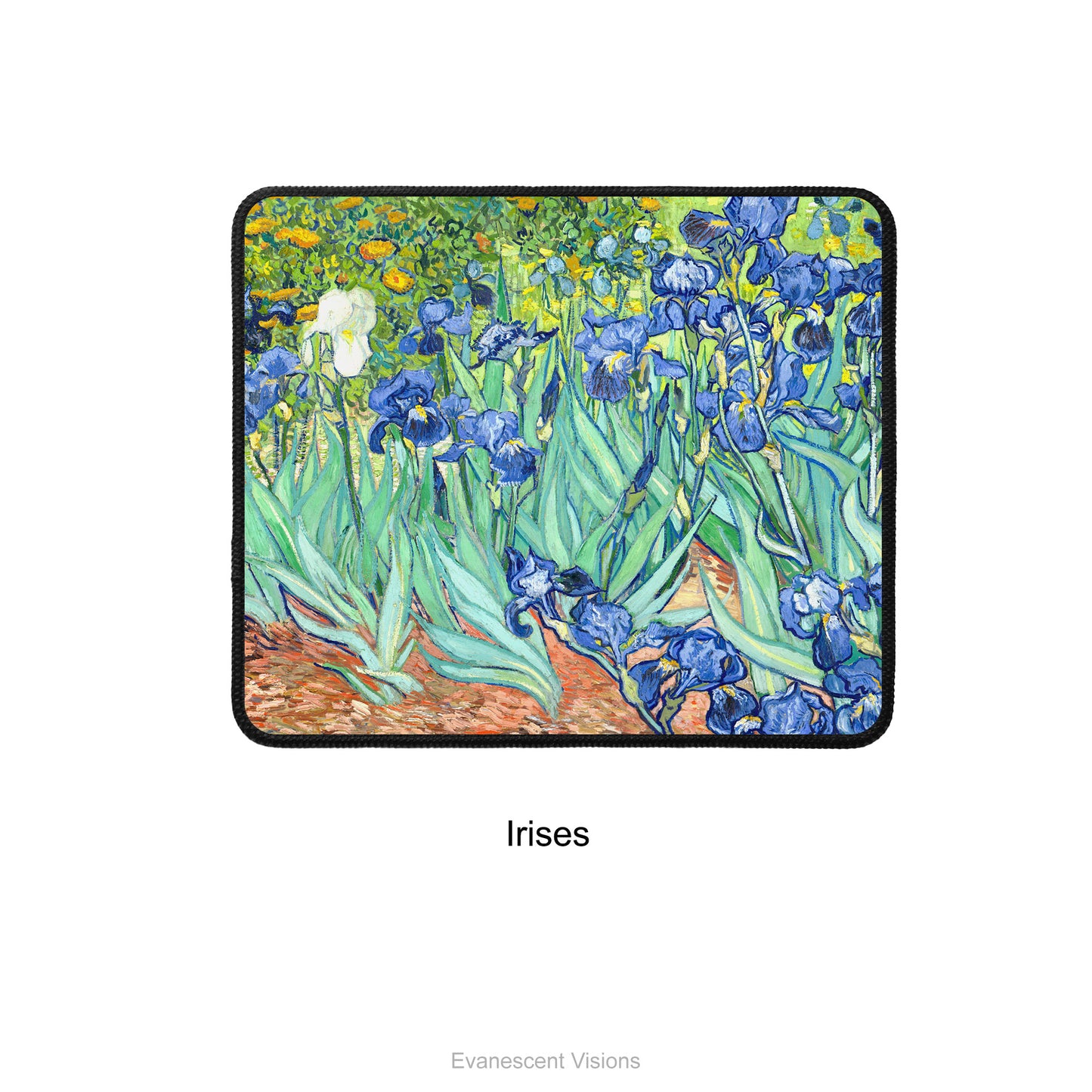 Van Gogh Irises Mouse Mat