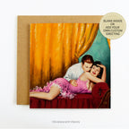 Pulp Fiction Forbidden Love Art Card with envelope