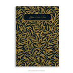 William Morris Willow Bough Personalised Hardcover Notebook