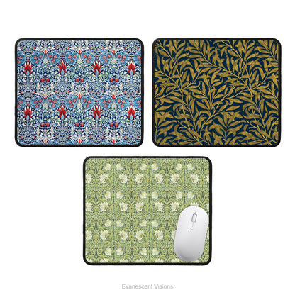 William Morris Patterned Decorative Art Mouse Mat, Mouse Pa